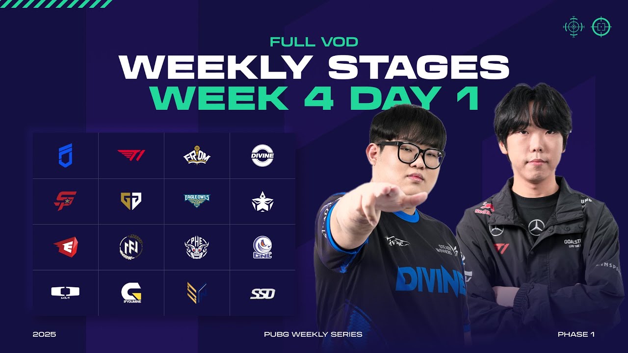 PUBG Weekly Series: Phase 1 W4 D1